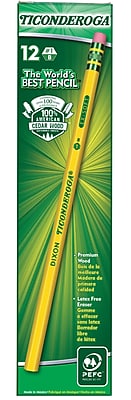 Dixon Ticonderoga Metallic Barrel Pencils QTY 10